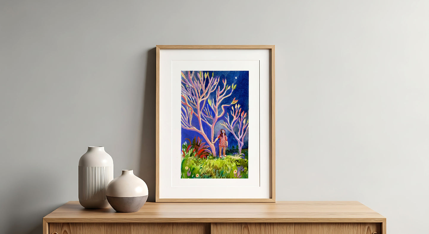 Night Garden Print