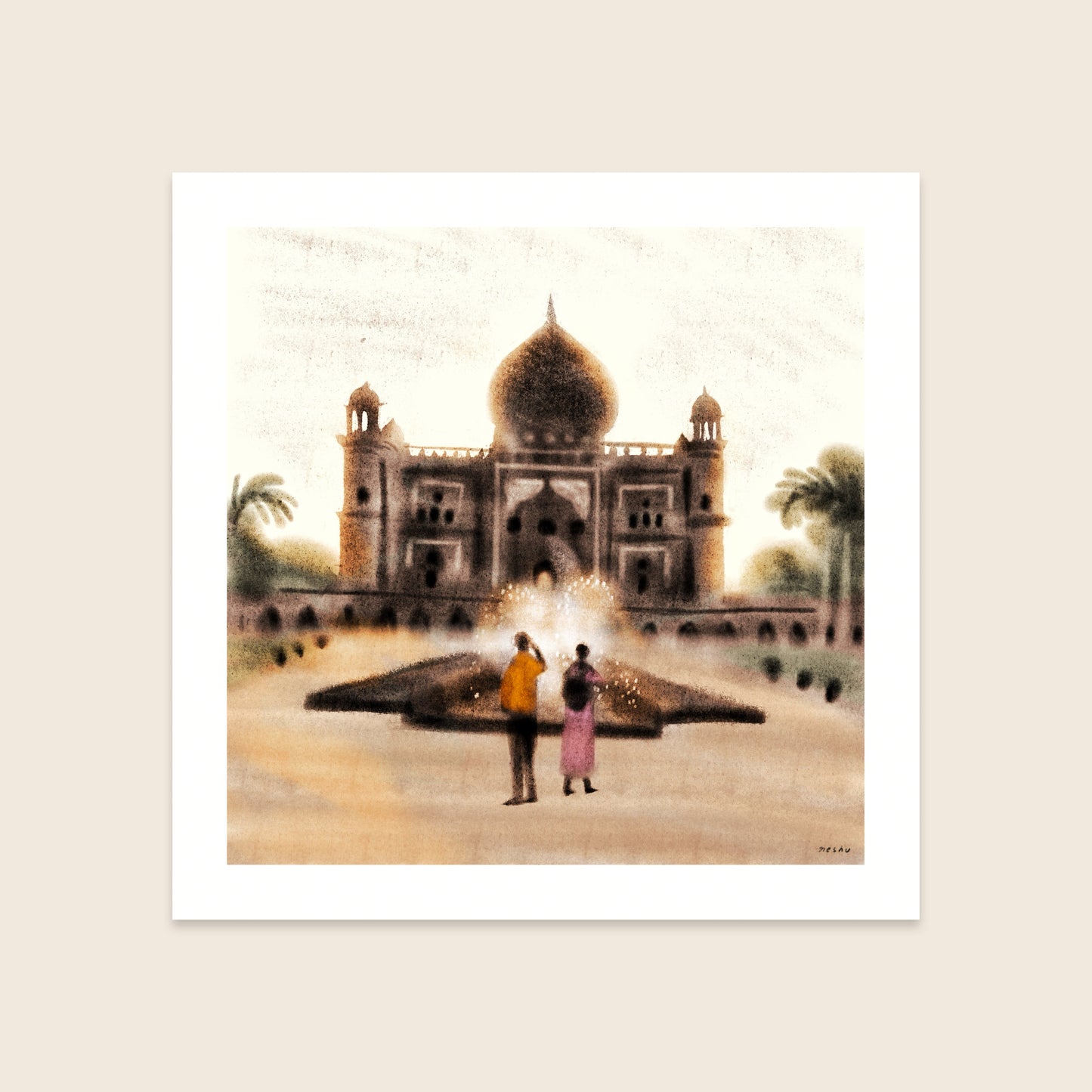 Safdarjung Tomb Print