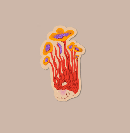 Blooming Thoughts Sticker