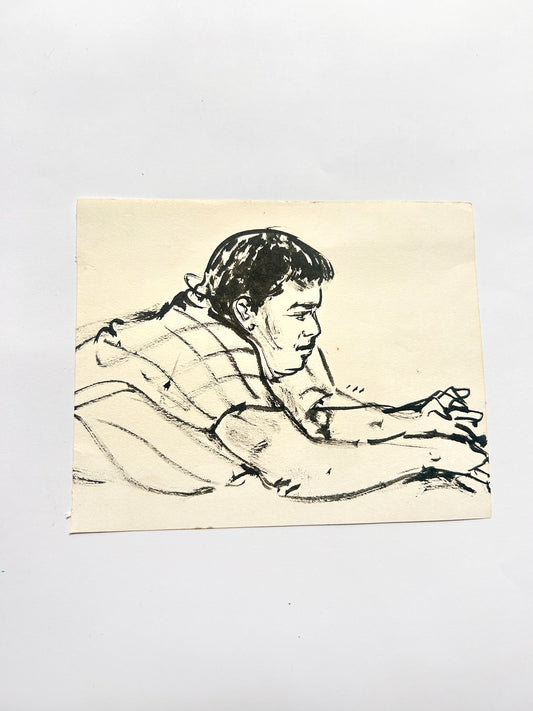 Papa I (5x6in)