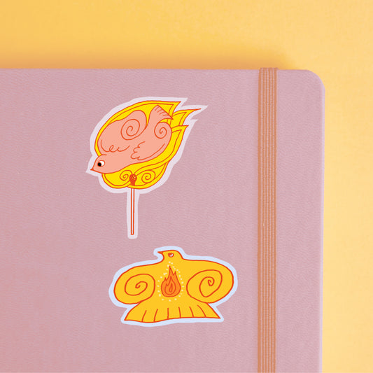 Fireborn Stickers - Pack of 2