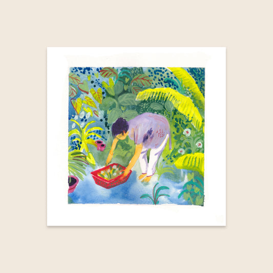 Gardening Print