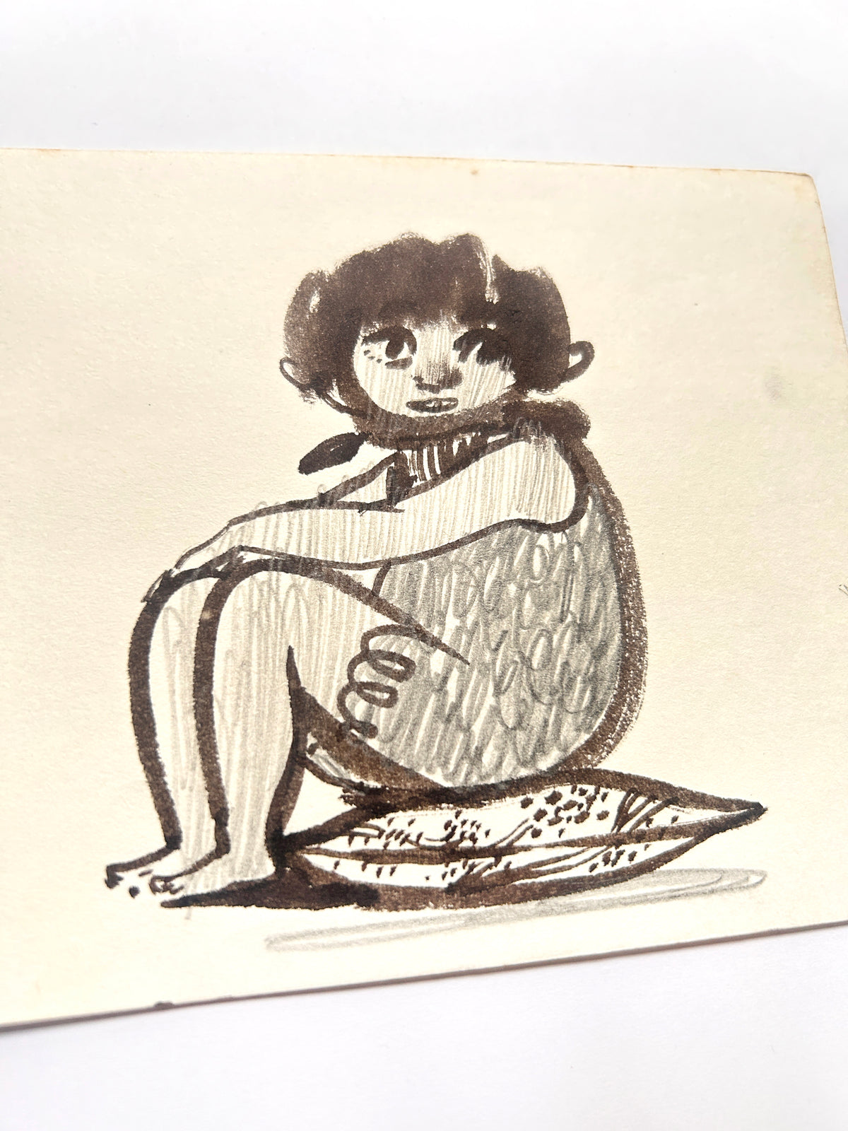 Pillow Fellow I (5x6in)