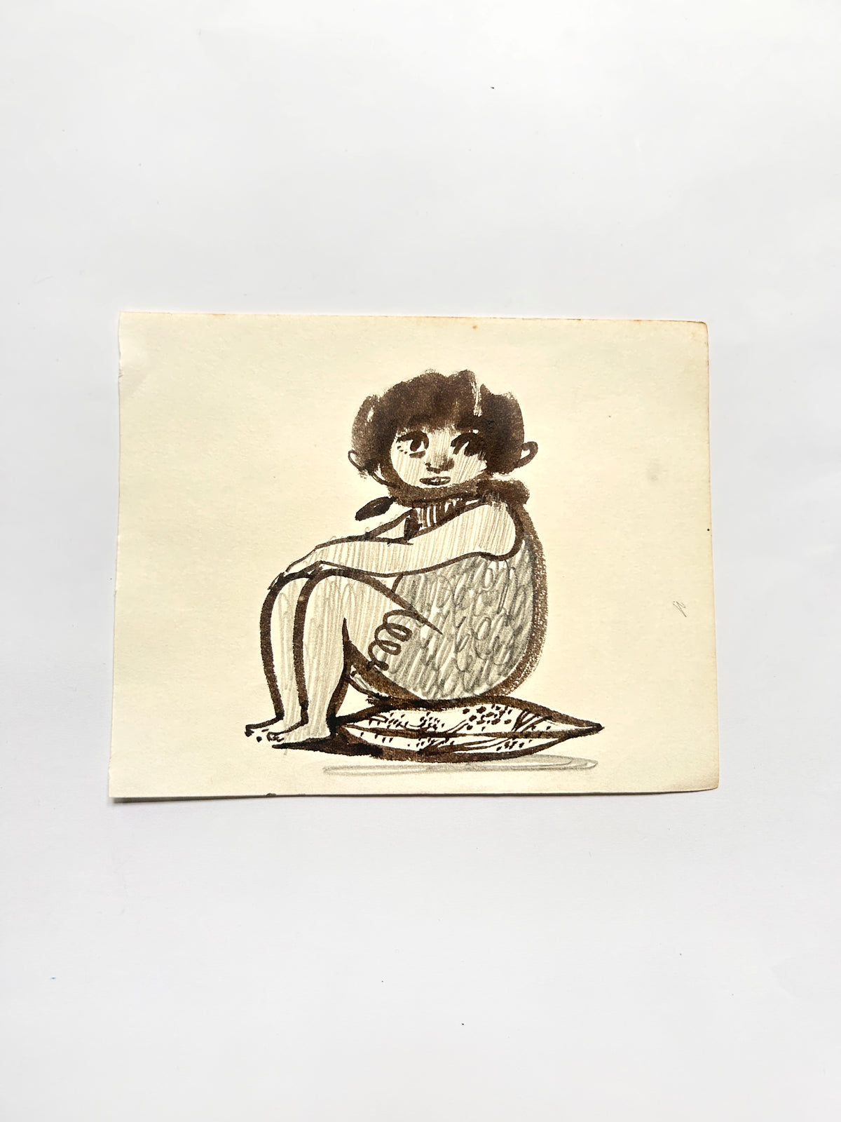 Pillow Fellow I (5x6in)