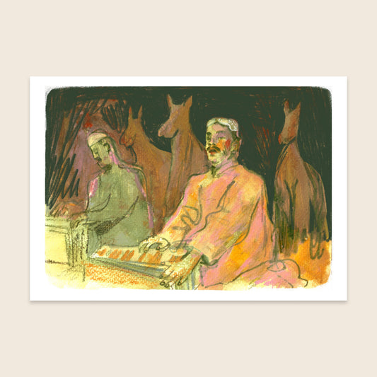 Qawaali II Print