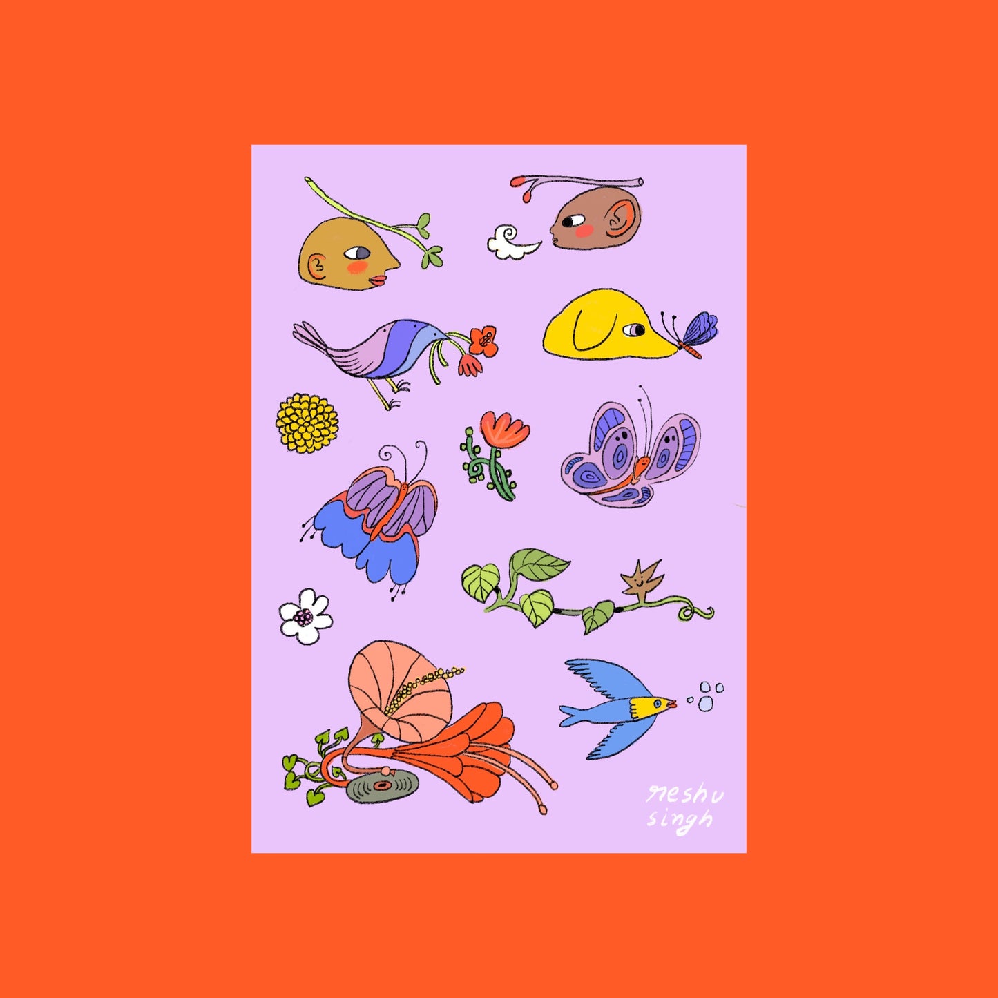 Whimsy Stickersheet